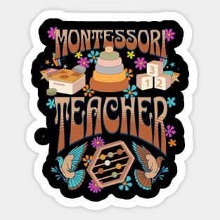 Montessori Teacher Sticker